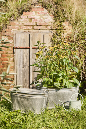 Impressionen zu IB Laursen Pflanzkübel 2er-Set aus Metall Urban Garden, Bild 1