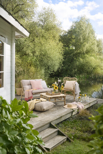 Impressionen zu IB Laursen Rattan-Stuhl mit Armlehnen Jamilla, Bild 2