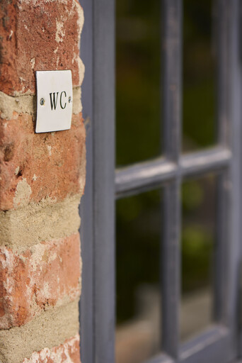 Impressionen zu IB Laursen Schild Emaille WC, Bild 1