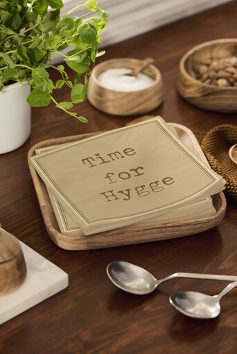 Impressionen zu IB Laursen Servietten 16,5x16,5 cm Time for Hygge, Bild 1