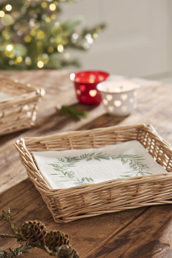 Impressionen zu IB Laursen Serviettenkorb aus Weide, Bild 6