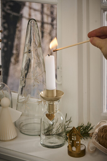 Impressionen zu IB Laursen Tannenbaum Aufsteller aus Glas, Bild 1