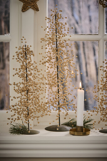 Impressionen zu IB Laursen Tannenbaum mit Holzperlen, Bild 2