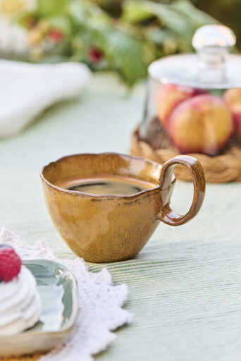 Impressionen zu IB Laursen Tasse mit Henkel Ocean Mustard, Bild 3