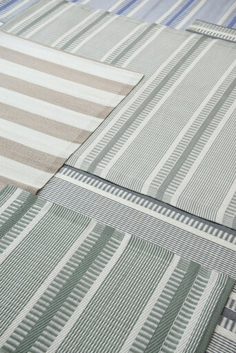 Impressionen zu IB Laursen Teppich mit breiten Streifen, Bild 4