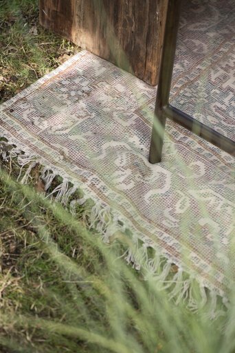Impressionen zu IB Laursen Teppich mit orientalischem Muster und Fransen, Bild 3