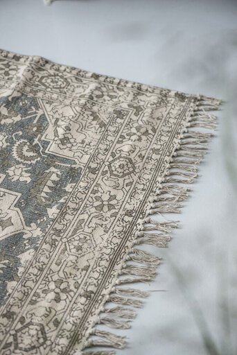 Impressionen zu IB Laursen Teppich mit orientalischem Muster und Fransen, Bild 8