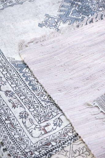 Impressionen zu IB Laursen Teppich mit orientalischem Muster und Fransen, Bild 9
