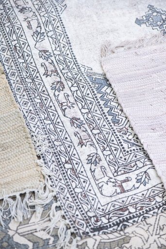 Impressionen zu IB Laursen Teppich mit orientalischem Muster und Fransen, Bild 11