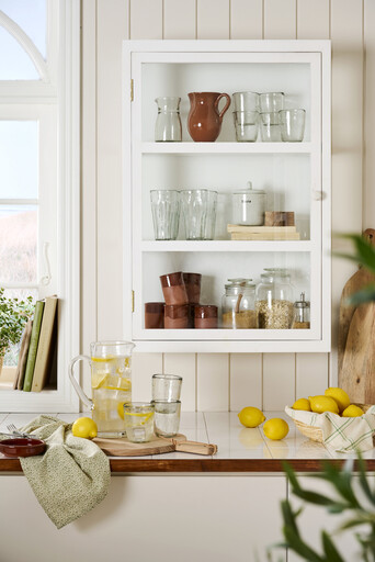 Impressionen zu IB Laursen Trinkglas mit strukturiertem klarem Glas, Bild 2