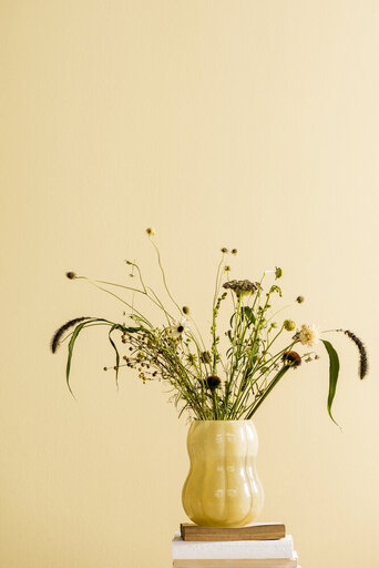 Impressionen zu IB Laursen Vase mit Rillen Veneto durchgefärbtes Glas, Bild 2