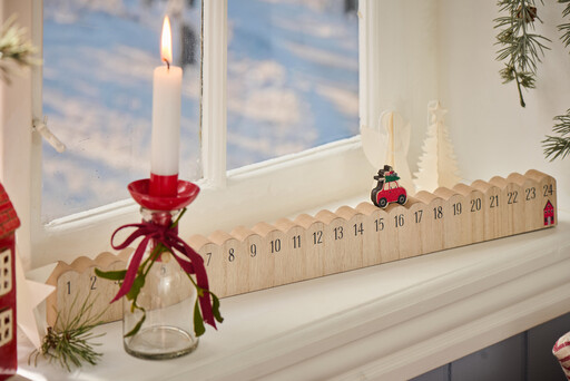 Impressionen zu IB Laursen Weihnachtskalender 1-24 aus Holz, Bild 4