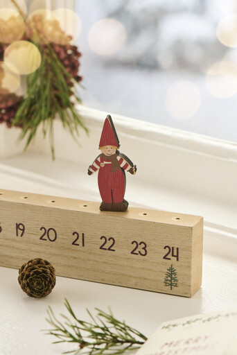 Impressionen zu IB Laursen Weihnachtskalender 1-24 aus Holz, Bild 5
