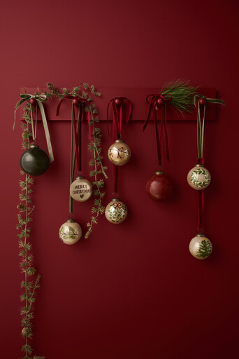 Impressionen zu IB Laursen Weihnachtskugel aus Glas, Bild 2