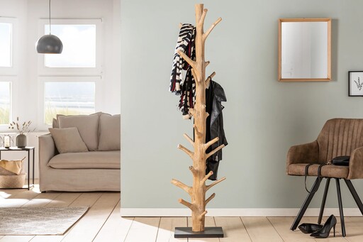 Impressionen zu Invicta Garderobenständer Tree Mangostanholz, Bild 1