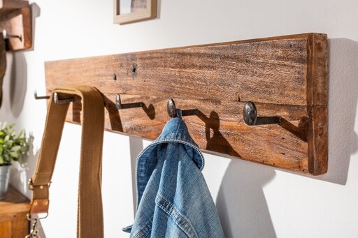 Impressionen zu Invicta Wandgarderobe Hemingway Recyclingholz, Bild 2