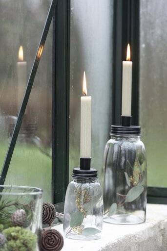 Impressionen zu IB Laursen Kerzenhalter für Stabkerze Metalldeckel, Bild 5