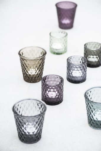 Impressionen zu IB Laursen Kerzenhalter für Teelicht farbig Glas, Bild 6