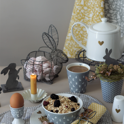 Impressionen zu Krasilnikoff Draht Korb Bunny, Bild 2