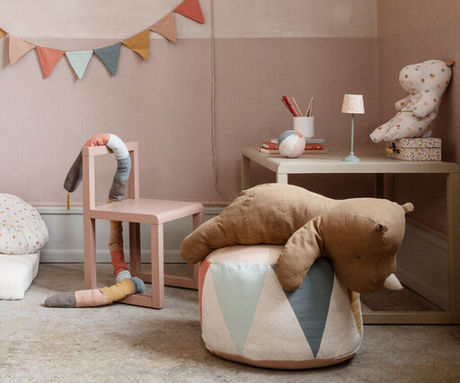 Impressionen zu Maileg Pouf Hocker Sitzhocker, Bild 1