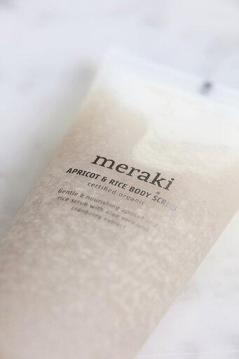 Impressionen zu Meraki Aprikose & Reis Body Scrub Peeling, Bild 1
