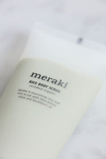 Impressionen zu Meraki Reis Body Scrub Peeling, Bild 2