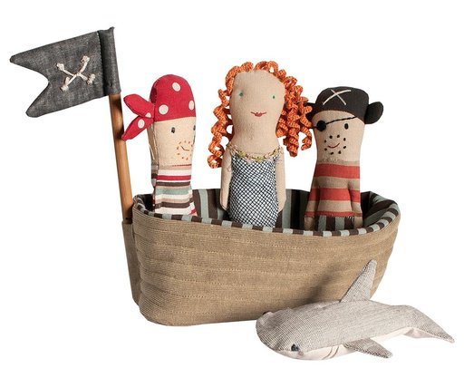 Impressionen zu Maileg Piratenschiff für kleine Hasen und Mäuse, Bild 1