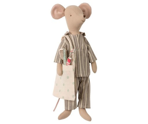 Impressionen zu Maileg Pyjamaparty Set für Medium Mäuse Jungen, Bild 1
