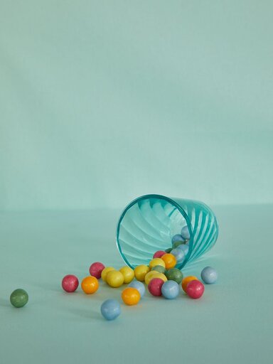 Impressionen zu RICE Acryl Trinkglas Swirl, Bild 1