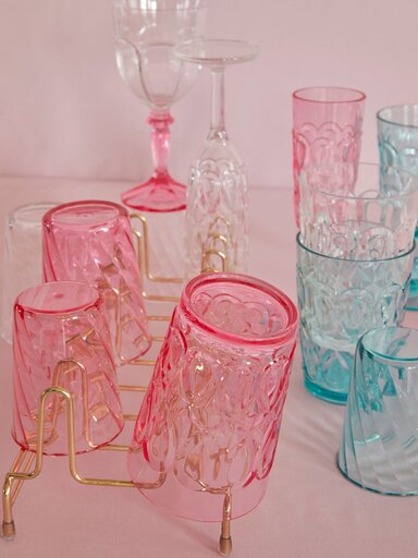 Impressionen zu RICE Acryl Trinkglas Swirl, Bild 3