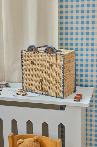 Impressionen zu RICE Bast Koffer Bär, Bild 1