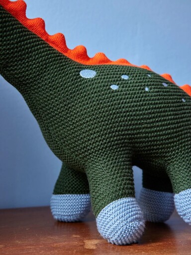 Impressionen zu RICE Dinosaurier Baumwolle Kuscheltier, Bild 2