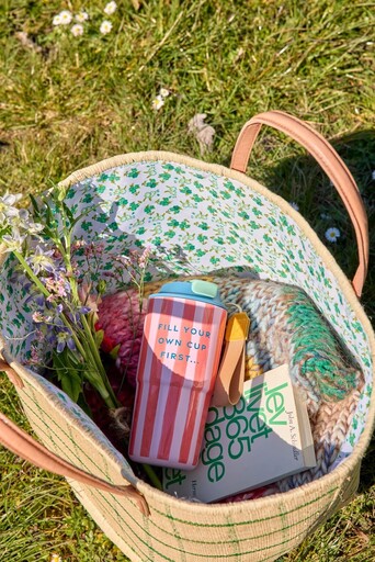 Impressionen zu RICE Edelstahl Thermo Cup Organic Stripes, Thermobecher, Bild 2