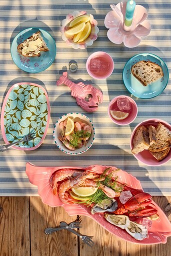 Impressionen zu RICE Große Fisch Keramik Servierplatte, Bild 1