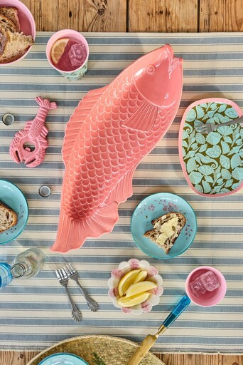 Impressionen zu RICE Große Fisch Keramik Servierplatte, Bild 2