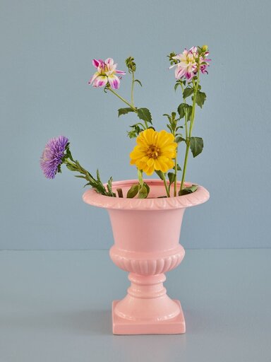 Impressionen zu RICE Keramik Blumentopf, Vase pink, Bild 1