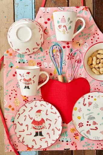 Impressionen zu RICE Keramik Tasse Santa and Candy Cane, Bild 2
