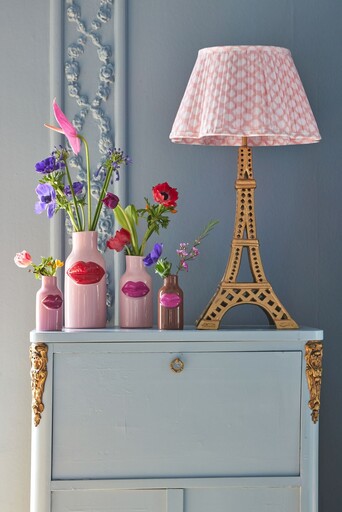 Impressionen zu RICE Keramik Vase Red Lipstick, Bild 5