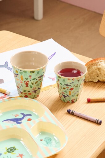 Impressionen zu RICE Kleiner Kinderbecher Ocean Print, Bild 1