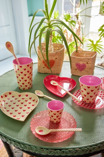 Impressionen zu RICE Melamin Becher Darling Hearts, Bild 1