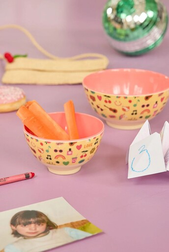 Impressionen zu RICE Melamin Schüssel für Kinder Unicorn Love, Bild 1