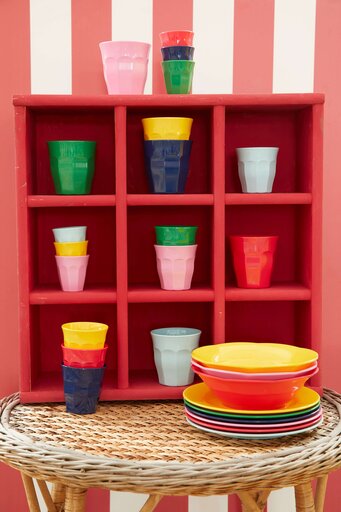Impressionen zu RICE Melamin Teller 6er-Set Favorite Colors, Bild 1