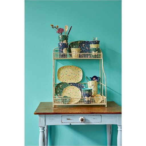 Impressionen zu RICE Rechteckiger Teller Butterfly Print aus Melamin, Bild 1