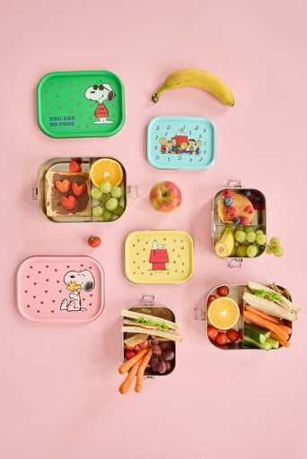 Impressionen zu RICE Kleine Lunchbox Brotdose für Kinder mit Snoopy Print, Bild 2