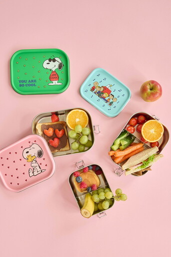Impressionen zu RICE Snoopy Große Edelstahl Brotdose für Kinder, Bild 1