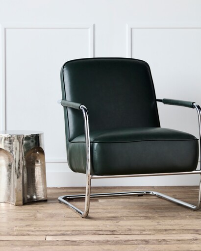 Impressionen zu House Doctor Lounge-Sessel Comma, Kunstleder, Bild 1