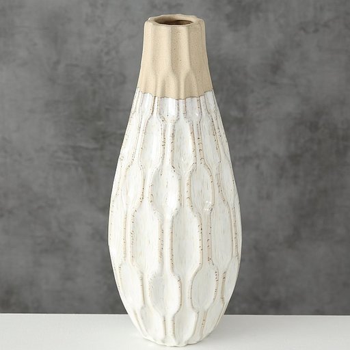 Impressionen zu Boltze Vase Malia aus Steingut, Bild 2