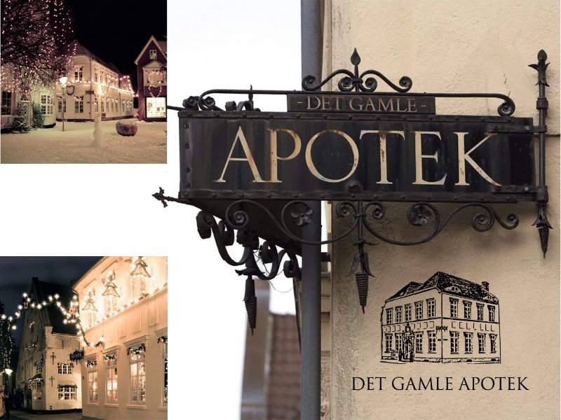 Det Gamle Apotek Online Shop, Die Alte Apotheke, Dänemark